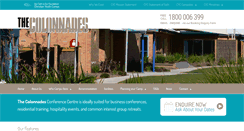 Desktop Screenshot of colonnades.cyc.org.au